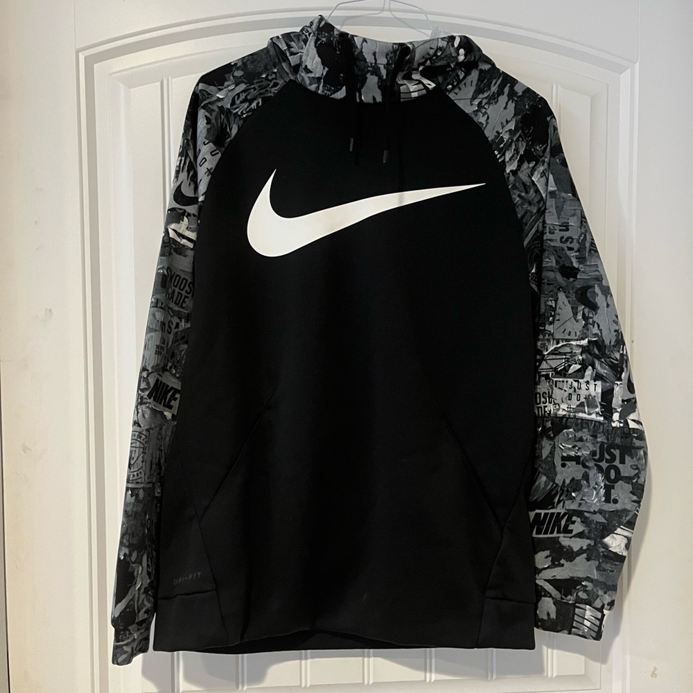 Nike Black Graphic Hoodie